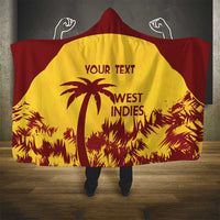 Custom West Indies Cricket Hooded Blanket Windies Newest Version