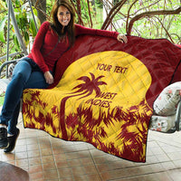 Custom West Indies Cricket Quilt Windies Newest Version - Wonder Print Shop