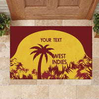 Custom West Indies Cricket Rubber Doormat Windies Newest Version - Wonder Print Shop