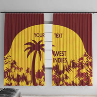 Custom West Indies Cricket Window Curtain Windies Newest Version - Wonder Print Shop