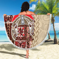 Samoa Tapau Beach Blanket Samoan Siapo Pattern - Wonder Print Shop