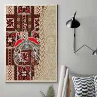 Samoa Tapau Canvas Wall Art Samoan Siapo Pattern - Wonder Print Shop