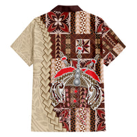 Samoa Tapau Hawaiian Shirt Samoan Siapo Pattern - Wonder Print Shop