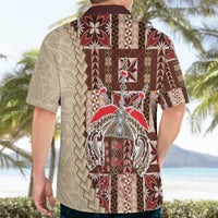 Samoa Tapau Hawaiian Shirt Samoan Siapo Pattern - Wonder Print Shop