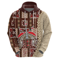 Samoa Tapau Hoodie Samoan Siapo Pattern - Wonder Print Shop