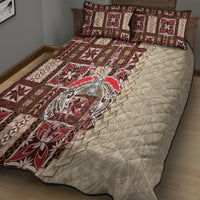Samoa Tapau Quilt Bed Set Samoan Siapo Pattern - Wonder Print Shop