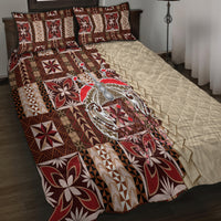 Samoa Tapau Quilt Bed Set Samoan Siapo Pattern - Wonder Print Shop