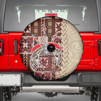 Samoa Tapau Spare Tire Cover Samoan Siapo Pattern - Wonder Print Shop