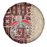 Samoa Tapau Spare Tire Cover Samoan Siapo Pattern - Wonder Print Shop