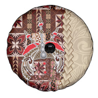Samoa Tapau Spare Tire Cover Samoan Siapo Pattern - Wonder Print Shop