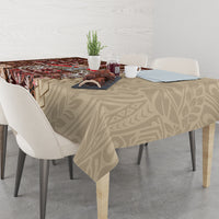 Samoa Tapau Tablecloth Samoan Siapo Pattern - Wonder Print Shop