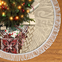 Samoa Tapau Tree Skirt Samoan Siapo Pattern - Wonder Print Shop