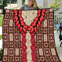 Samoa Siapo Quilt Tapa Pattern Mix Ula Fala Hibiscus - Wonder Print Shop