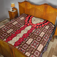 Samoa Siapo Quilt Tapa Pattern Mix Ula Fala Hibiscus - Wonder Print Shop