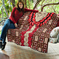 Samoa Siapo Quilt Tapa Pattern Mix Ula Fala Hibiscus - Wonder Print Shop