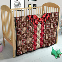 Samoa Siapo Quilt Tapa Pattern Mix Ula Fala Hibiscus - Wonder Print Shop