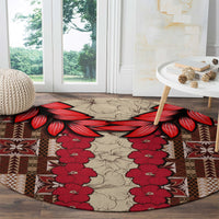 samoa-siapo-round-carpet-tapa-pattern-mix-ula-fala-hibiscus