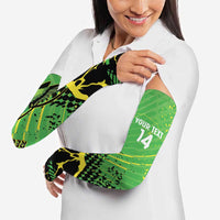 Custom Jamaica Football Arm Sleeves Come On Reggae Boyz Red-billed streamertail - Wonder Print Shop