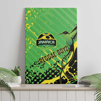 Jamaica Football Canvas Wall Art Come On Reggae Boyz Red-billed streamertail - Wonder Print Shop