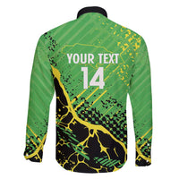 Custom Jamaica Football Family Matching Puletasi and Hawaiian Shirt Come On Reggae Boyz Red-billed streamertail - Wonder Print Shop