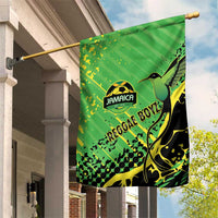 Jamaica Football Garden Flag Come On Reggae Boyz Red-billed streamertail - Wonder Print Shop