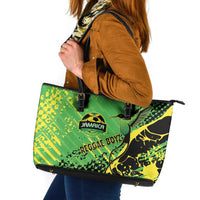 Jamaica Football Leather Tote Bag Come On Reggae Boyz Red-billed streamertail - Wonder Print Shop