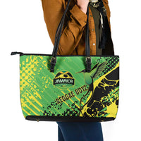 Jamaica Football Leather Tote Bag Come On Reggae Boyz Red-billed streamertail - Wonder Print Shop