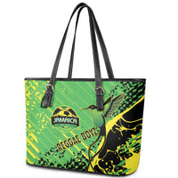 Jamaica Football Leather Tote Bag Come On Reggae Boyz Red-billed streamertail - Wonder Print Shop
