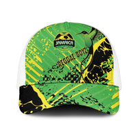 Jamaica Football Mesh Trucker Cap Come On Reggae Boyz Red-billed streamertail - Wonder Print Shop