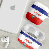 Costa Rica Football AirPods Case Map With Los Ticos Sporty Style - Wonder Print Shop