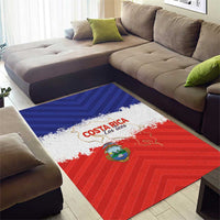 Costa Rica Football Area Rug Map With Los Ticos Sporty Style - Wonder Print Shop
