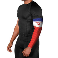 Custom Costa Rica Football Arm Sleeves Map With Los Ticos Sporty Style - Wonder Print Shop