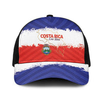 Costa Rica Football Baseball Net Cap Map With Los Ticos Sporty Style - Wonder Print Shop