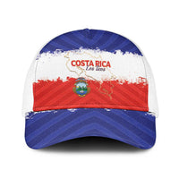 Costa Rica Football Baseball Net Cap Map With Los Ticos Sporty Style - Wonder Print Shop