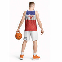 Custom Costa Rica Football Basketball Jersey Map With Los Ticos Sporty Style - Wonder Print Shop