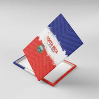 Costa Rica Football Canvas Wall Art Map With Los Ticos Sporty Style - Wonder Print Shop