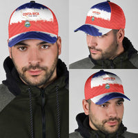 Costa Rica Football Classic Cap Map With Los Ticos Sporty Style - Wonder Print Shop