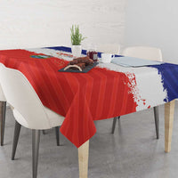 Costa Rica Football Tablecloth Map With Los Ticos Sporty Style - Wonder Print Shop