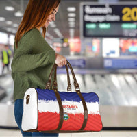 Costa Rica Football Travel Bag Map With Los Ticos Sporty Style - Wonder Print Shop
