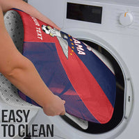 Custom Panama Football Bathroom Set Los Canaleros Harpy Eagle - Wonder Print Shop