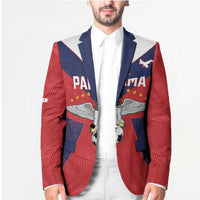Custom Panama Football Blazer Los Canaleros Harpy Eagle - Wonder Print Shop