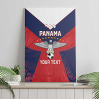 Custom Panama Football Canvas Wall Art Los Canaleros Harpy Eagle - Wonder Print Shop