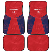 Custom Panama Football Car Mats Los Canaleros Harpy Eagle - Wonder Print Shop