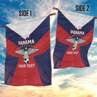 Custom Panama Football Garden Flag Los Canaleros Harpy Eagle - Wonder Print Shop