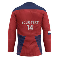 Custom Panama Football Hockey Jersey Los Canaleros Harpy Eagle - Wonder Print Shop