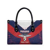 Custom Panama Football Leather Bag Los Canaleros Harpy Eagle - Wonder Print Shop