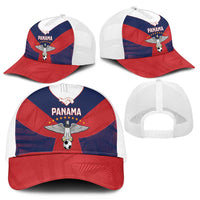 Panama Football Mesh Trucker Cap Los Canaleros Harpy Eagle - Wonder Print Shop