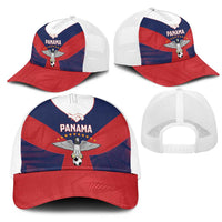 Panama Football Mesh Trucker Cap Los Canaleros Harpy Eagle - Wonder Print Shop