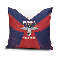 Custom Panama Football Pillow Cover Los Canaleros Harpy Eagle - Wonder Print Shop