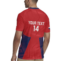 Custom Panama Football Rugby Jersey Los Canaleros Harpy Eagle - Wonder Print Shop